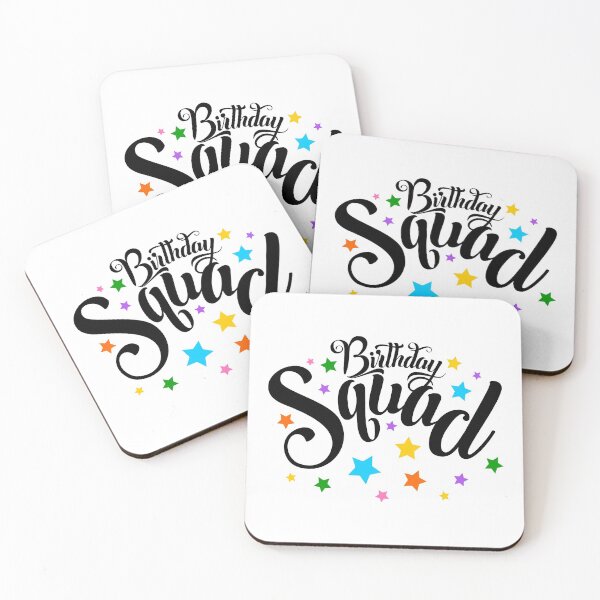 Item preview, Birthday Squad, group design. Birthday party  designed and sold by iclipart.