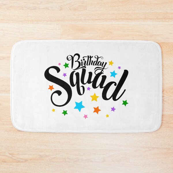 Item preview, Birthday Squad, group design. Birthday party  designed and sold by iclipart.