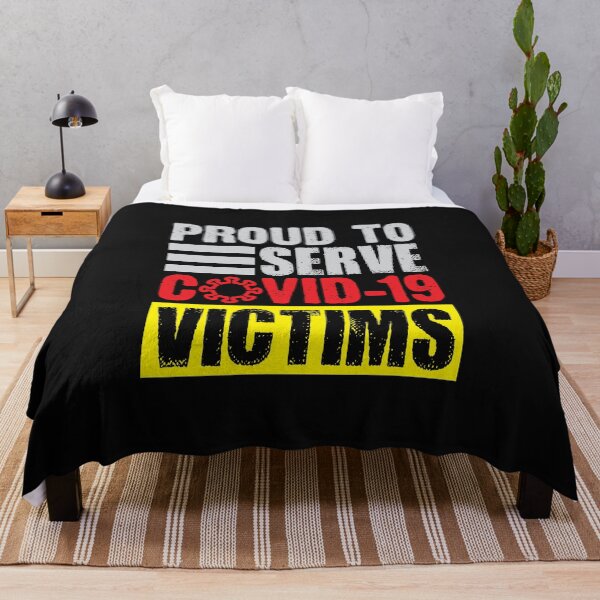Item preview, Proud to Serve Covid Victims T-Shirt designed and sold by iconra.