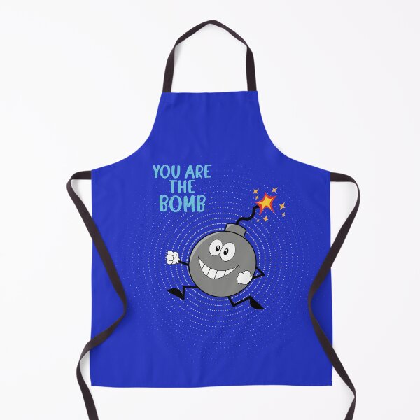 Item preview, You are the bomb funny design with a bomb and blue background designed and sold by Martapp.