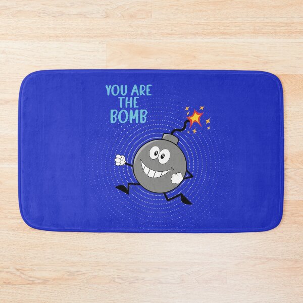 Item preview, You are the bomb funny design with a bomb and blue background designed and sold by Martapp.