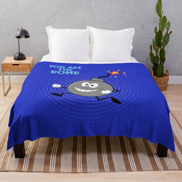 Item preview, You are the bomb funny design with a bomb and blue background designed and sold by Martapp.