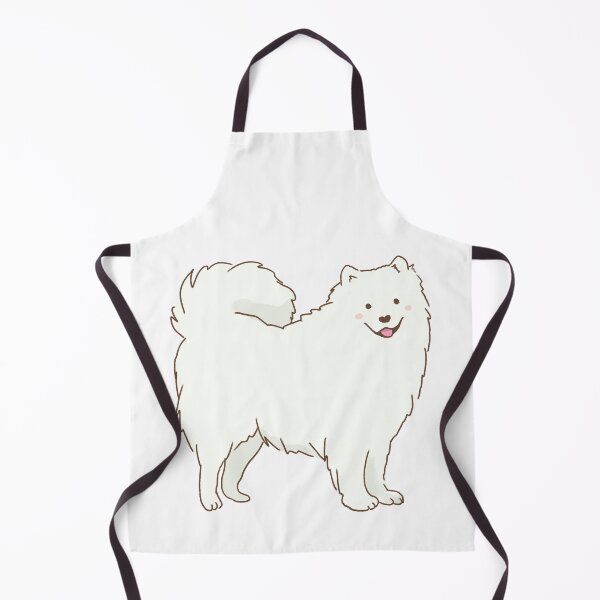 Item preview, Cute samoyed dog smiling with tongue out designed and sold by Mayarart.