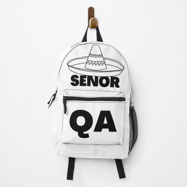 Item preview, Senor QA Sticker designed and sold by trendingatees.