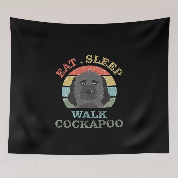 Item preview, Eat Sleep Walk Cockapoo designed and sold by PopseyUK.