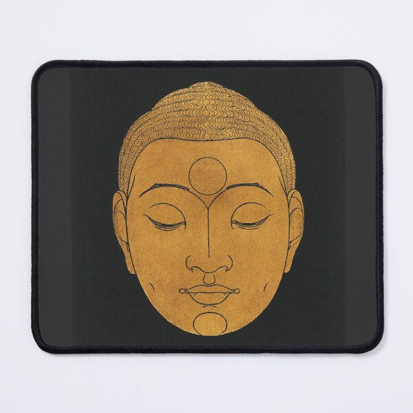 Item preview, Buddha face portrait designed and sold by Sneh Universe.