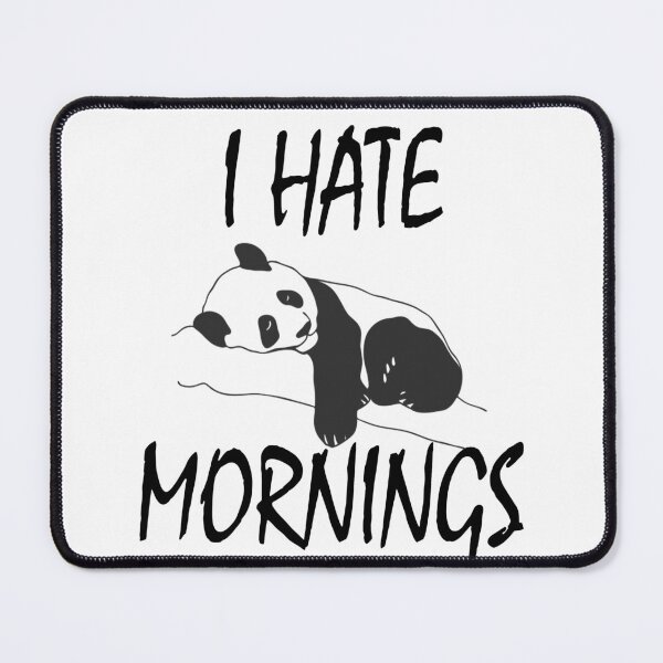Item preview,  I hate mornings Shirt | Sarcastic Shirt | Funny Sarcasm Tee | Sarcastic T-Shirt | Gift For Wife | Girlfriend Gift | Funny Shirts |  designed and sold by Anoirshop ⭐⭐⭐⭐⭐.