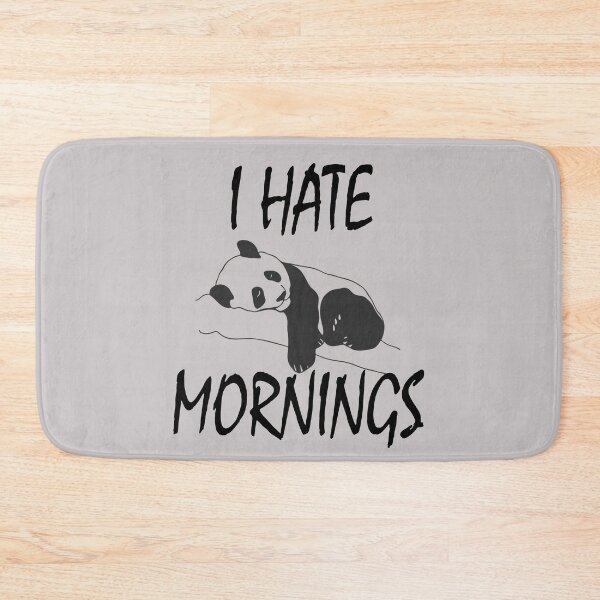 Item preview,  I hate mornings Shirt | Sarcastic Shirt | Funny Sarcasm Tee | Sarcastic T-Shirt | Gift For Wife | Girlfriend Gift | Funny Shirts |  designed and sold by Anoirshop ⭐⭐⭐⭐⭐.