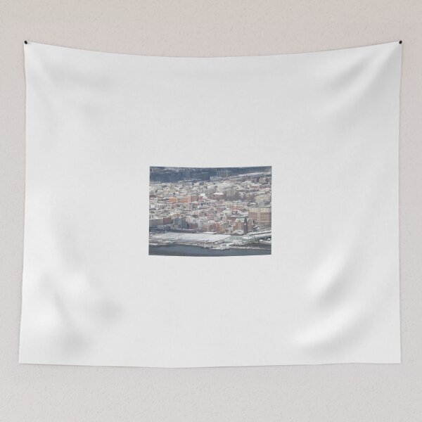 Item preview, Aerial View, Snow View, Hoboken, New Jersey designed and sold by lenspiro.
