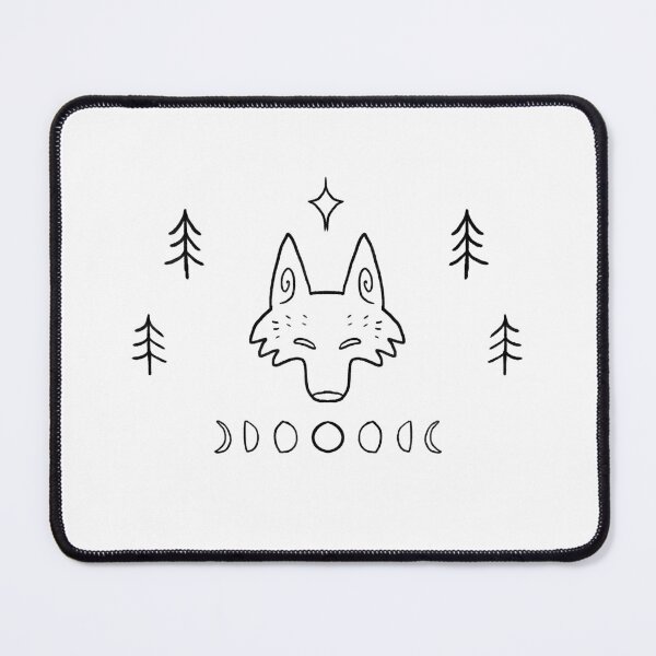 Item preview, moonwolf black designed and sold by foxpone.