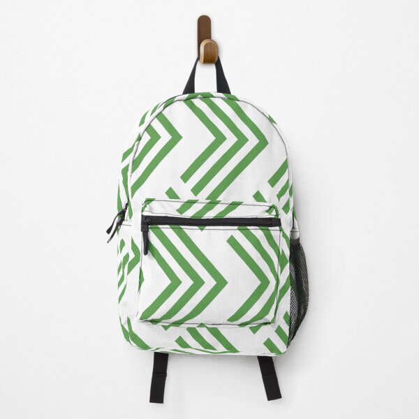 Item preview, Green and White Chevron Arrow Pattern Pairs DE 2022 Trending Color Golf Course DE5601 designed and sold by ColorOfTheYears.