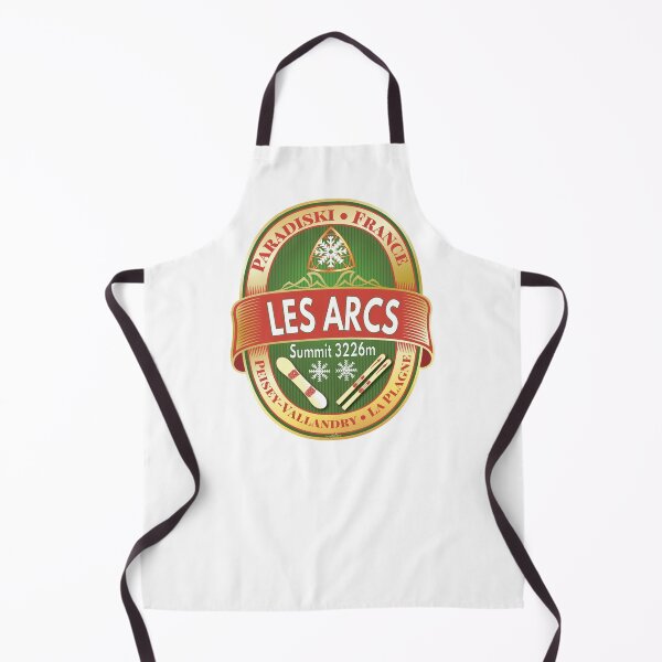 Item preview, Les Arcs Ski France Skiing Alps Sticker T-Shirt 03 designed and sold by OuterShellUK.