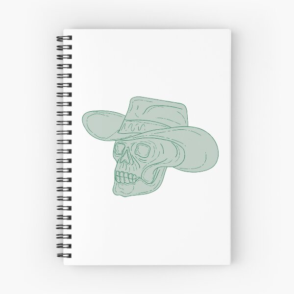 Item preview, Cowboy Skull Drawing designed and sold by patrimonio.
