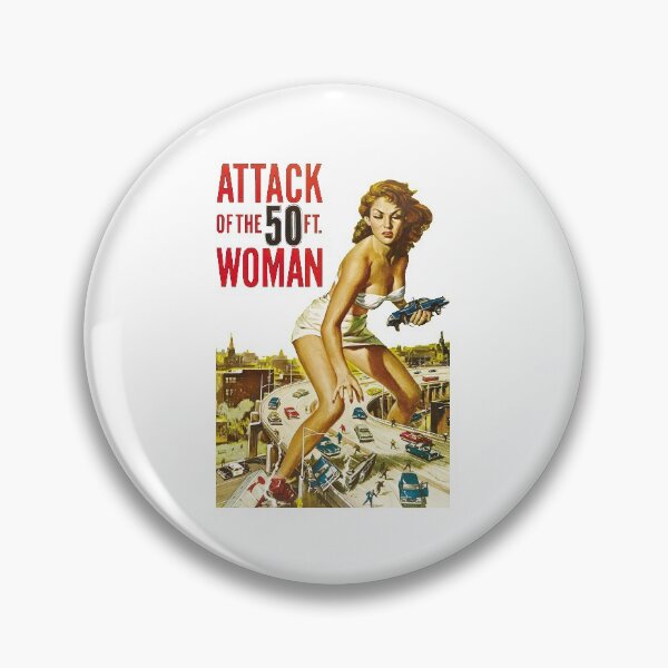 Item preview, Attack of the 50 foot woman - Deadly Attack designed and sold by MauriceSenn.