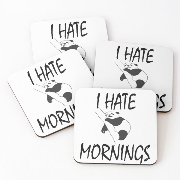 Item preview,  I hate mornings Shirt | Sarcastic Shirt | Funny Sarcasm Tee | Sarcastic T-Shirt | Gift For Wife | Girlfriend Gift | Funny Shirts |  designed and sold by Anoirshop ⭐⭐⭐⭐⭐.