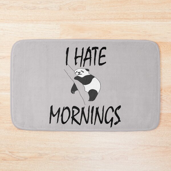 Item preview,  I hate mornings Shirt | Sarcastic Shirt | Funny Sarcasm Tee | Sarcastic T-Shirt | Gift For Wife | Girlfriend Gift | Funny Shirts |  designed and sold by Anoirshop ⭐⭐⭐⭐⭐.