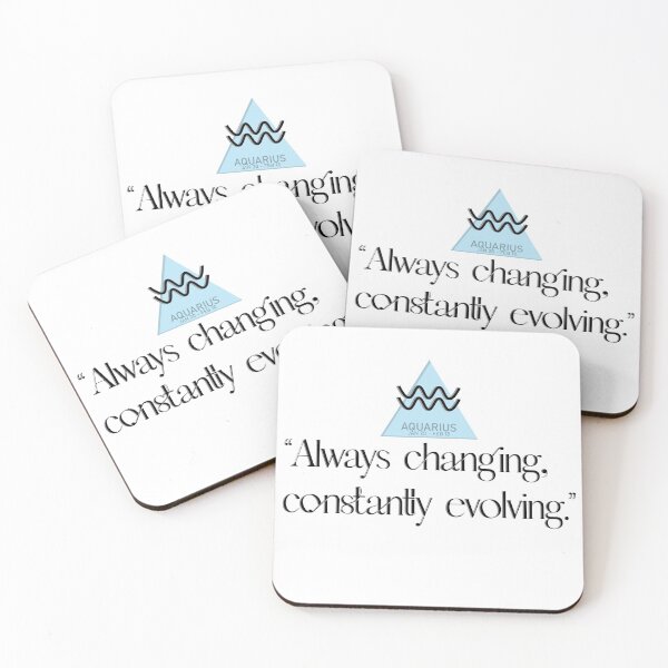 Item preview, ZODIAC SIGN HOROSCOPE AQUARIUS MOTTO designed and sold by kevinkreativity.