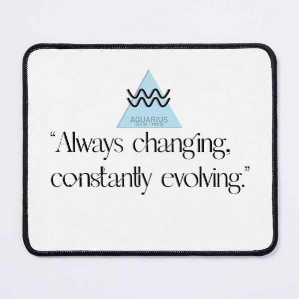 Item preview, ZODIAC SIGN HOROSCOPE AQUARIUS MOTTO designed and sold by kevinkreativity.