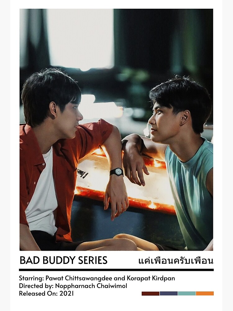 Minimalist Bad Buddy Series Thailand Poster Art Print For Sale By