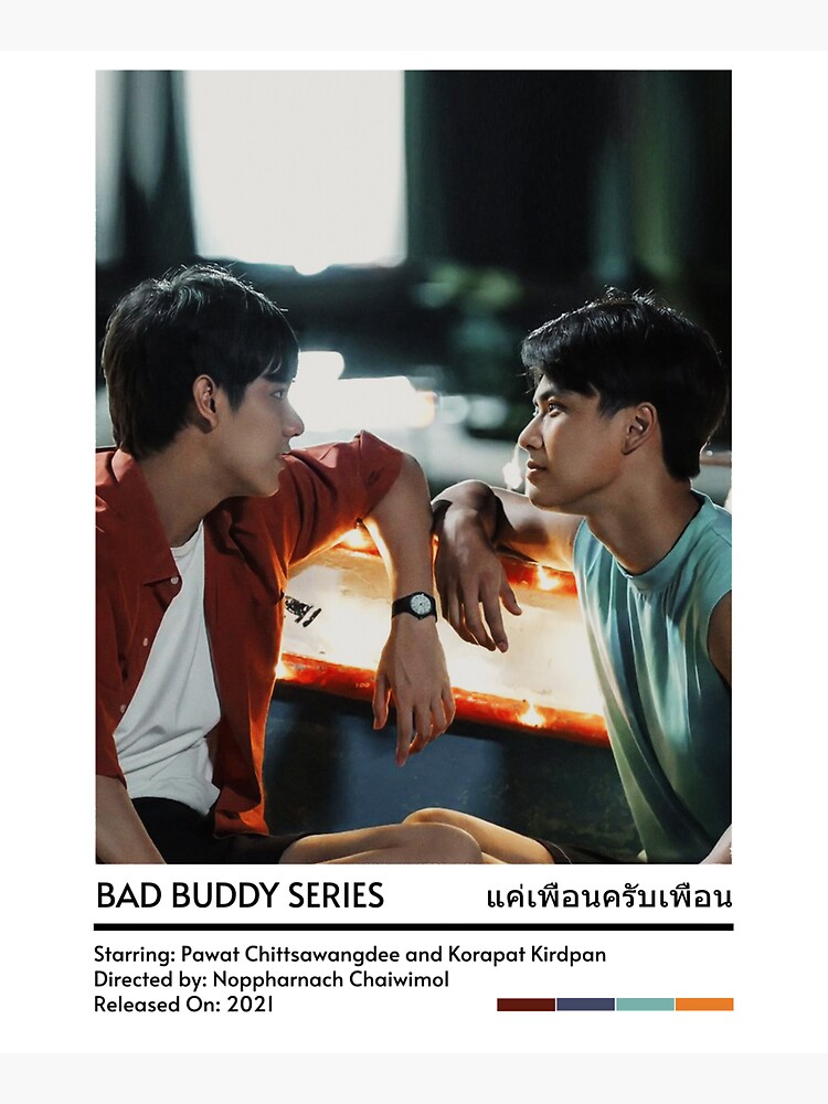 Minimalist Bad Buddy Series Thailand Poster | Tote Bag