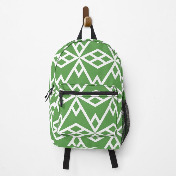 Item preview, Green and White Geometric Diamond Pattern Pairs DE 2022 Trending Color Golf Course DE5601 designed and sold by ColorOfTheYears.