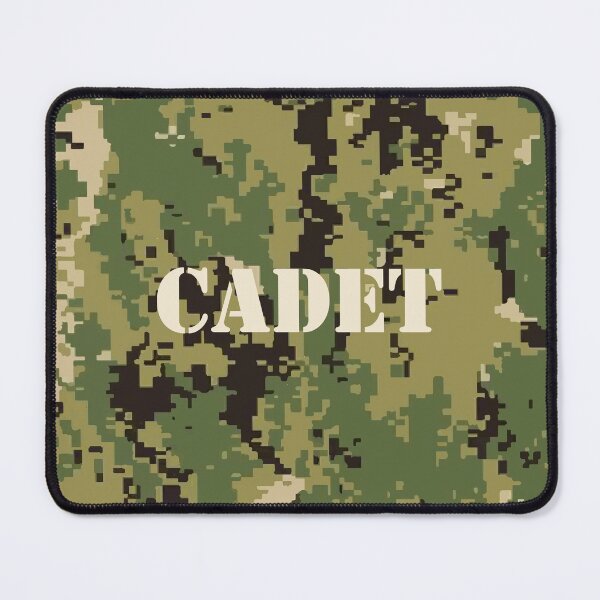 Item preview, Marine Pattern (MARPAT), NWU typeIII AOR-2, digital camouflage pattern swatch. US. Marines, US.navy - text: CADET typographic designed and sold by NineJuly.