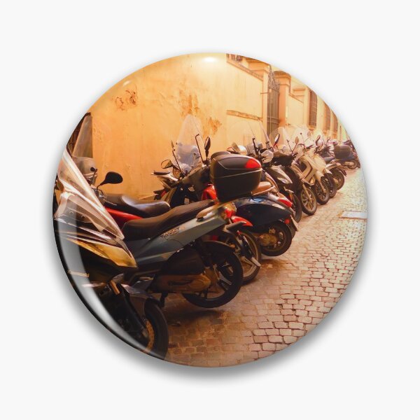 Item preview, A row of motorcycles in Italy designed and sold by Matt Niichel.