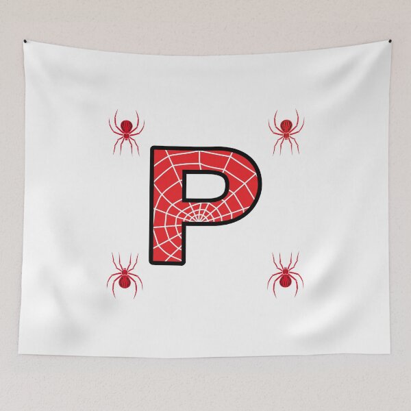 Item preview, lettre P red designed and sold by ASboom.
