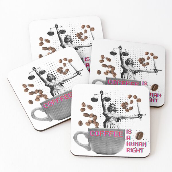 Item preview, Coffee is a human right  designed and sold by Saige Forest.