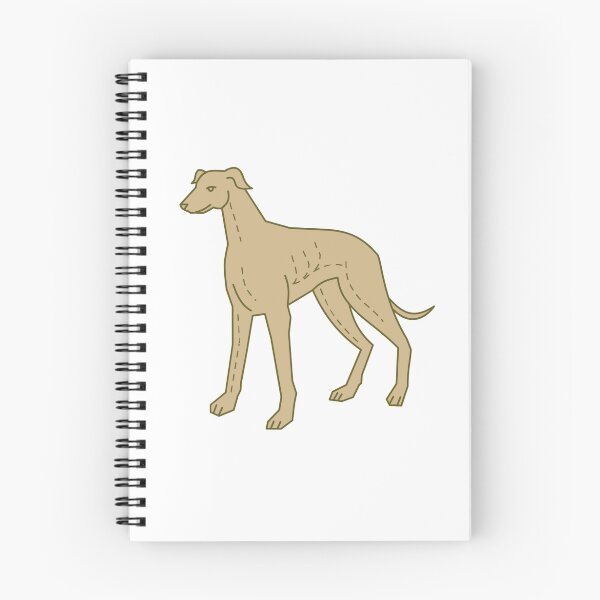 Item preview, Greyhound Dog Standing Mono Line designed and sold by patrimonio.