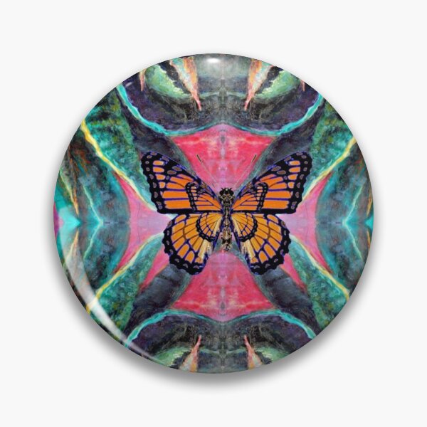 Item preview,   MONARCH BUTTERFLY GREEN AGAVE WESTERN CACTI ART   designed and sold by sharlesart.