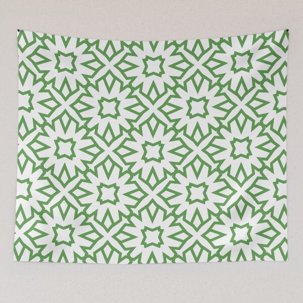 Item preview, Green and White Minimal Line Art Pattern 5 Pairs DE 2022 Trending Color Golf Course DE5601 designed and sold by ColorOfTheYears.