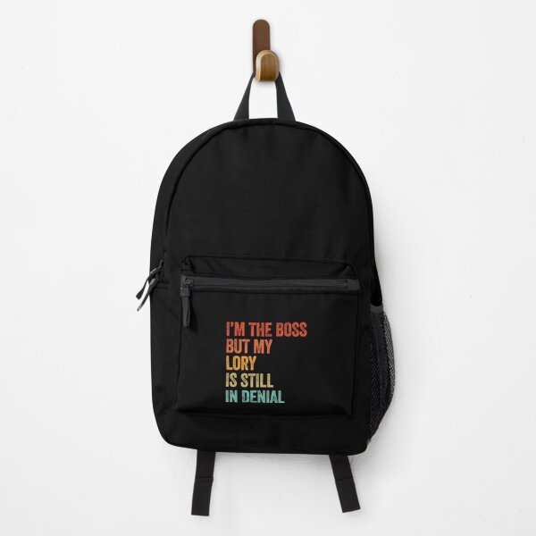Item preview, I'm The Boss But My Lory Is Still In Denial designed and sold by LADistrictGarb.