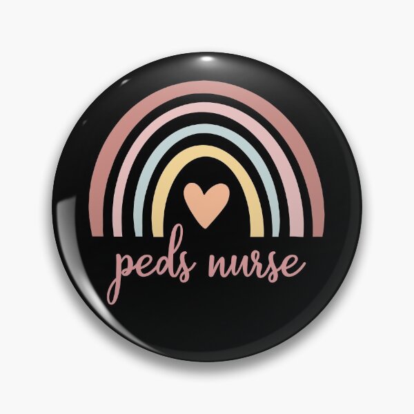 Item preview, Peds Nurse I - Boho Rainbow designed and sold by Lemon Pepper.
