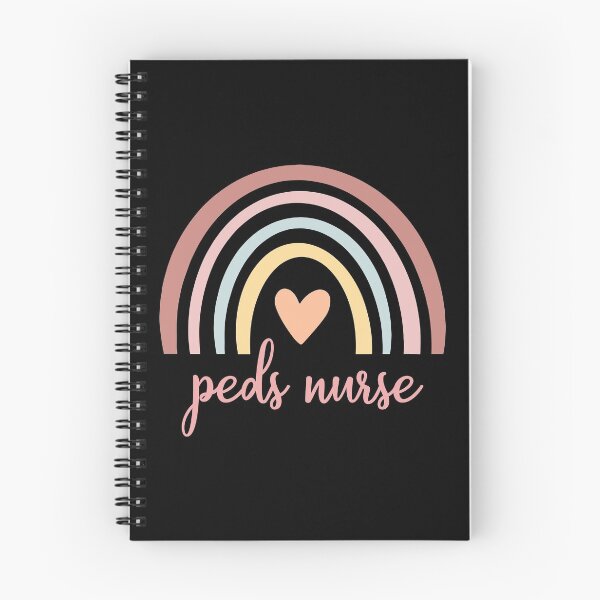 Item preview, Peds Nurse I - Boho Rainbow designed and sold by Lemon Pepper.