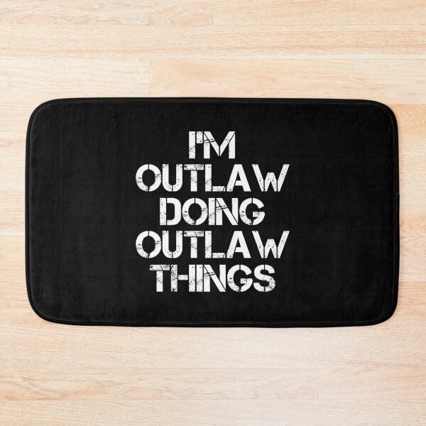 Item preview, Outlaw Name T Shirt - I'm Outlaw Doing Outlaw Things Name Gift Item Tee designed and sold by chezeva.