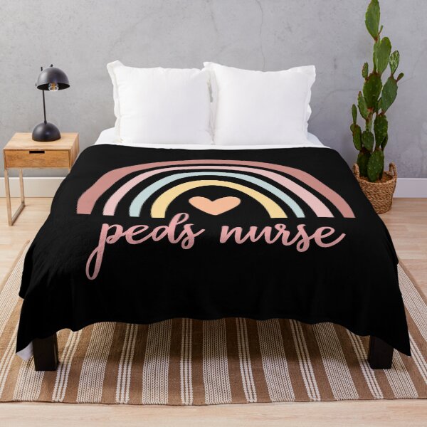 Item preview, Peds Nurse I - Boho Rainbow designed and sold by Lemon Pepper.
