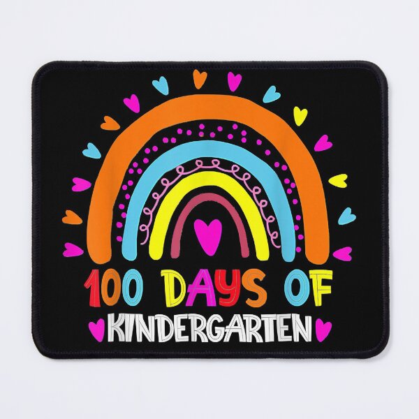 Item preview, 100 Days Of Kindergarten School Teacher Smarter Rainbow designed and sold by NevaehRey.