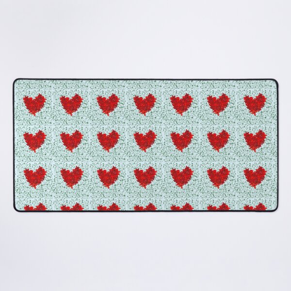 Item preview, Red Heart flame of the woods flower pattern designed and sold by FamilyCurios.