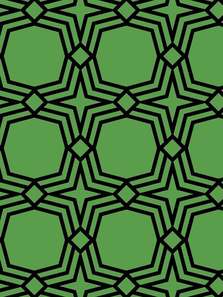 Imagen 4 de 4, Funda de iPhone con la obra Black and Green Geometric Shape Pattern Pairs DE 2022 Trending Color Golf Course DE5601, diseñada y vendida por ColorOfTheYears.