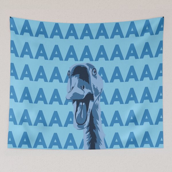 Item preview, Funny screaming duck AAAAAAAAAAAAAAAAAAAAA designed and sold by Captain Chromatic.