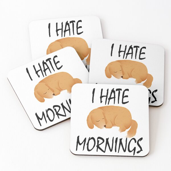 Item preview,  I hate mornings Shirt | Sarcastic Shirt | Funny Sarcasm Tee | Sarcastic T-Shirt | Gift For Wife | Girlfriend Gift | Funny Shirts |  designed and sold by Anoirshop ⭐⭐⭐⭐⭐.