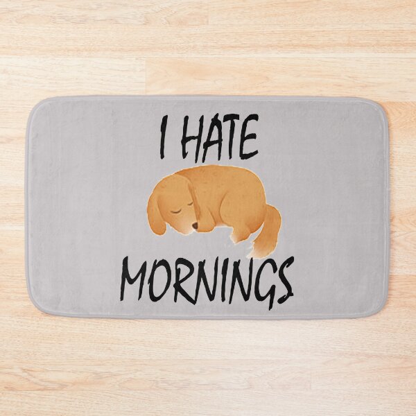 Item preview,  I hate mornings Shirt | Sarcastic Shirt | Funny Sarcasm Tee | Sarcastic T-Shirt | Gift For Wife | Girlfriend Gift | Funny Shirts |  designed and sold by Anoirshop ⭐⭐⭐⭐⭐.