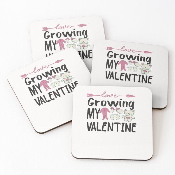 Item preview, Funny Growing my valentine,  Announcement New Baby designed and sold by SAJASHOP23 ★★★★★.