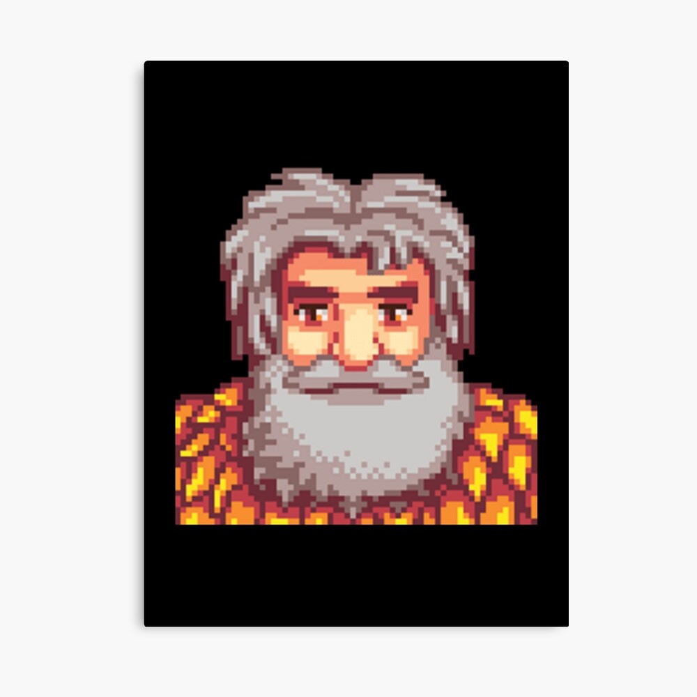 Stardew Valley Linus Photographic Print For Sale By Zingmiten Redbubble