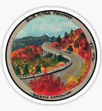 Blue Ridge Parkway- Viadukt Sticker