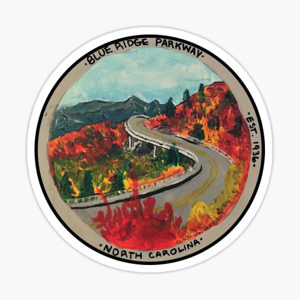 Blue Ridge Parkway- Viaduct Sticker
