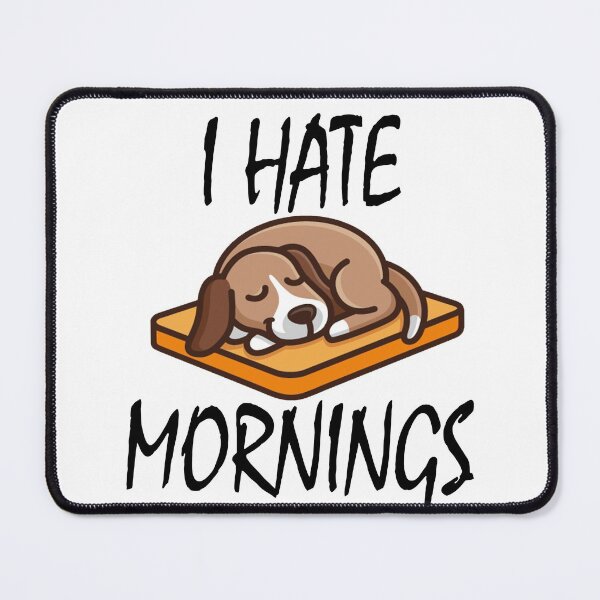 Item preview, I hate mornings Shirt | Sarcastic Shirt | Funny Sarcasm Tee | Sarcastic T-Shirt | Gift For Wife | Girlfriend Gift | Funny Shirts |  designed and sold by Anoirshop ⭐⭐⭐⭐⭐.