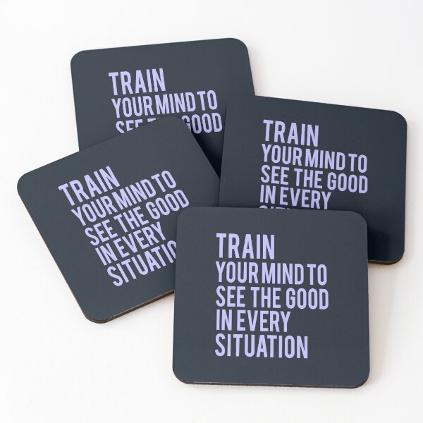 Item preview, Train Your Mind To See The Good In Every Situation designed and sold by Zaveroa.