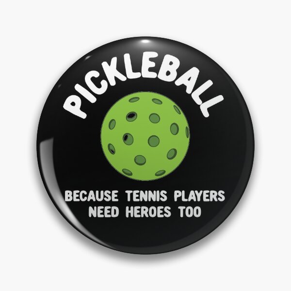 Item preview, Funny Pickleball Because Tennis Players Need Heroes designed and sold by Huhnerdieb Apparel.
